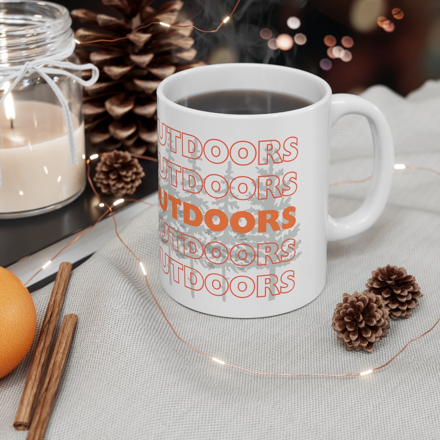 Outdoors Coffee Mug - Limited Edition 11oz