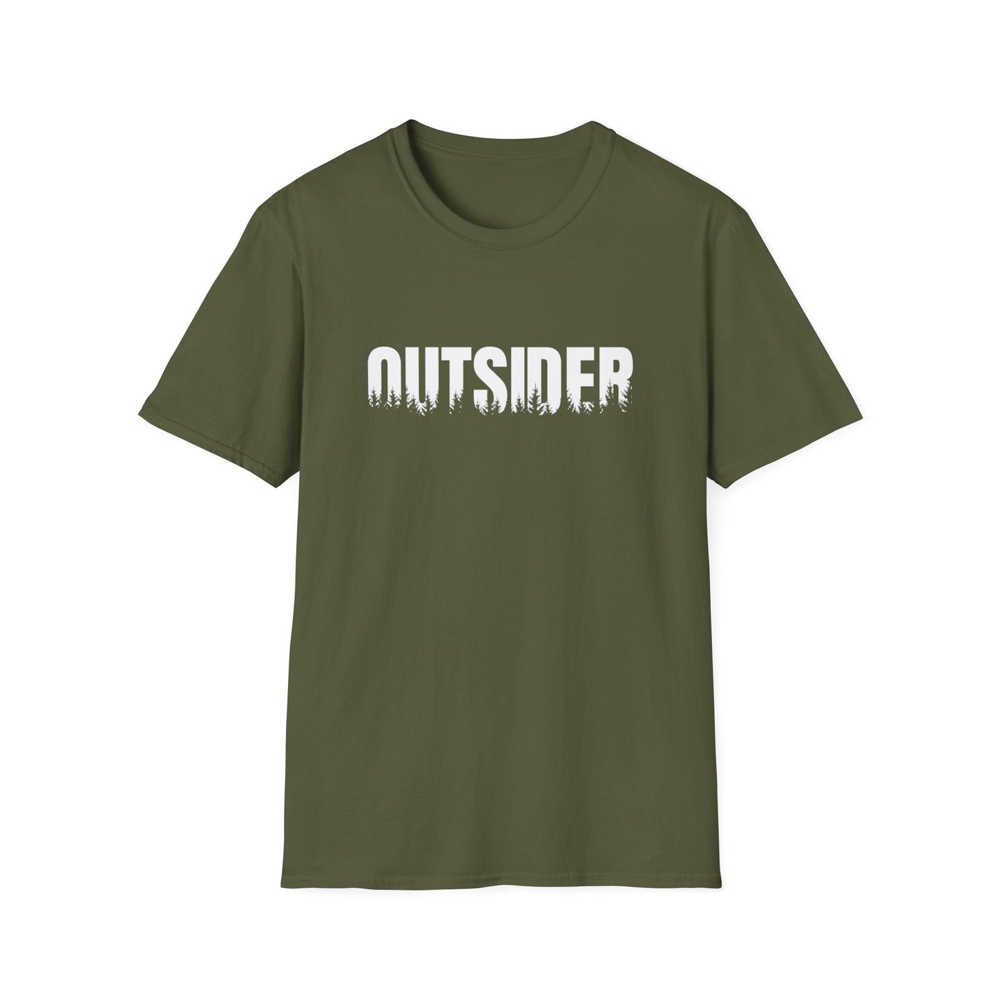 Outsider Tee: Embrace Adventure - Perfect for Camping, Road Trips & Nature Lovers