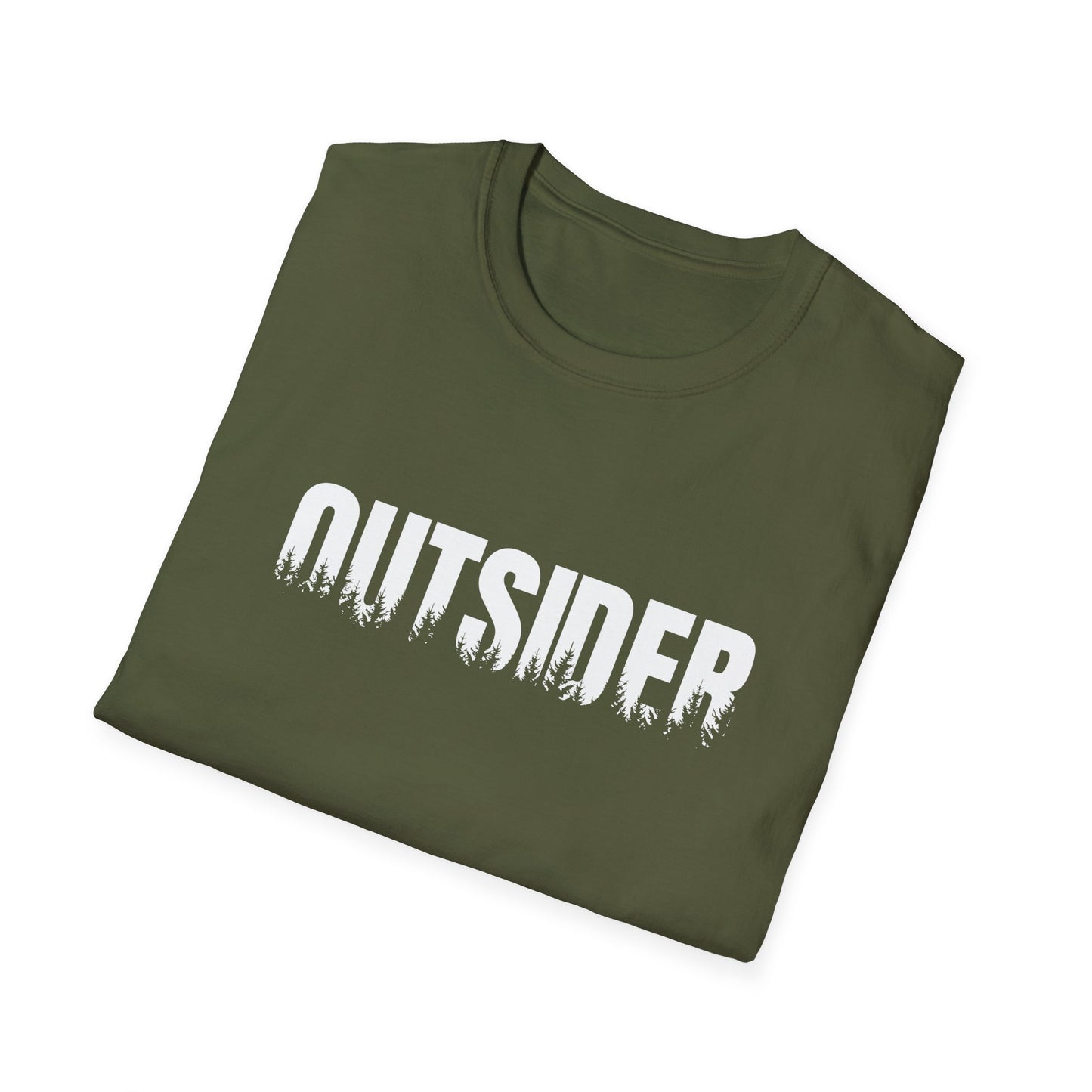 Outsider Tee: Embrace Adventure - Perfect for Camping, Road Trips & Nature Lovers