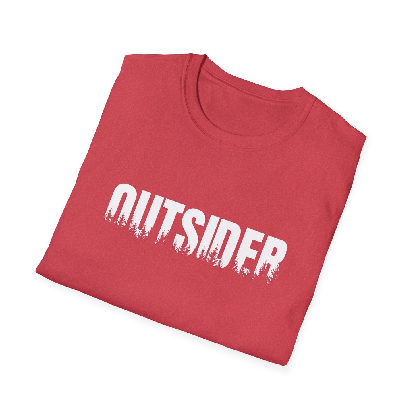Outsider Tee: Embrace Adventure - Perfect for Camping, Road Trips & Nature Lovers